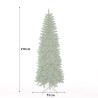 Kunstmatige klassieke kerstboom 210 cm hoog Fauske Kortingen