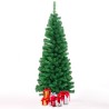 Groene kunstmatige kerstboom 240 cm hoog extra dikke takken Arvika Aanbieding