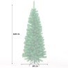 Kerstboom 240 cm kunstgroen met extra dikke nep takken Arvika Korting