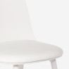 Chaise de cuisine salon et restaurant avec coussin rembourré en velours Florya 