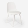 Chaise de cuisine salon et restaurant avec coussin rembourré en velours Florya 