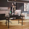 Bureau pliant et compact 120x60cm pour télétravail Foldesk Réductions