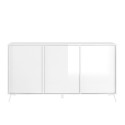 Buffet de salle à manger au design moderne 3 portes 156x84cm Thilot Choix