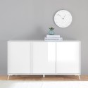Buffet de salle à manger au design moderne 3 portes 156x84cm Thilot Offre