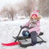 Bestuurbare slee met ski's en rempedaal voor kinderen Dasher Verkoop