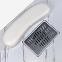 Table manucure pour esthéticienne avec aspirateur effet marbre Kwangam 