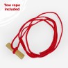 Opvouwbare houten slee met 2 zitplaatsen Rudy 