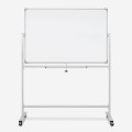 Tweezijdig magnetisch whiteboard 120x90 cm op wielen Albert L Aanbieding