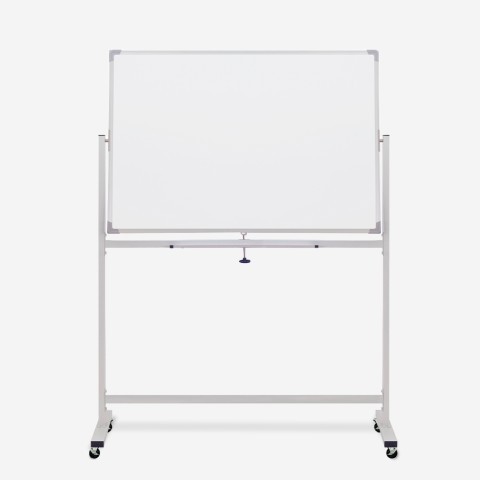 Dubbelzijdig magnetisch draaibaar whiteboard 90x60 cm Albert M Aanbieding
