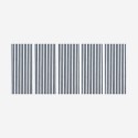 Lot de 5 panneaux décoratifs acoustiques 120x57cm en bois chêne blanc K-RB Vente