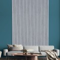 5 x geluidsabsorberend decoratief paneel 120x57cm witte eikenhout K-RB Aanbieding