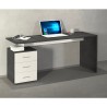 Bureau moderne 3 tiroirs 160x60x75cm New Selina Basic 