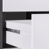 Bureau moderne 3 tiroirs 160x60x75cm New Selina Basic 