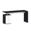 Bureau moderne 3 tiroirs 160x60x75cm New Selina Basic 