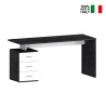 Bureau moderne 3 tiroirs 160x60x75cm New Selina Basic Modèle