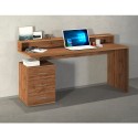 Bureaumeubel 160x60x90 cm met 3 laden en bovenkast New Selina S Plus 