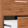Bureau 160x60x90cm 3 tiroirs avec surélévation New Selina S Plus 