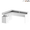 Bureau d'angle avec 3 tiroirs et plateau surélevé New Selina A-S Plus Promotion