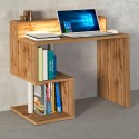 Ruimtebesparend bureau voor thuis/kantoor 100x50x92,5 cm met opzetstuk Esse 2 Plus 