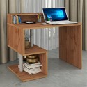 Ruimtebesparend bureau voor thuis/kantoor 100x50x92,5 cm met opzetstuk Esse 2 Plus 