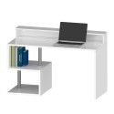 Bureau moderne élégant avec surélévation 140x60x92.5cm Esse 2 Plus 