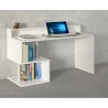 Bureau moderne élégant avec surélévation 140x60x92.5cm Esse 2 Plus 