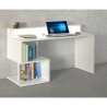 Bureau moderne élégant avec surélévation 140x60x92.5cm Esse 2 Plus 
