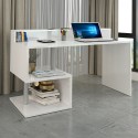 Bureau moderne élégant avec surélévation 140x60x92.5cm Esse 2 Plus 