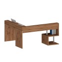 Moderne hoekbureau voor thuis en kantoor met opzetstuk Esse 2 A Plus 