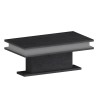 Salontafel glanzend wit 100x55cm LED licht Little Big 
