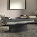 Salontafel glanzend wit 100x55cm LED licht Little Big Voorraad