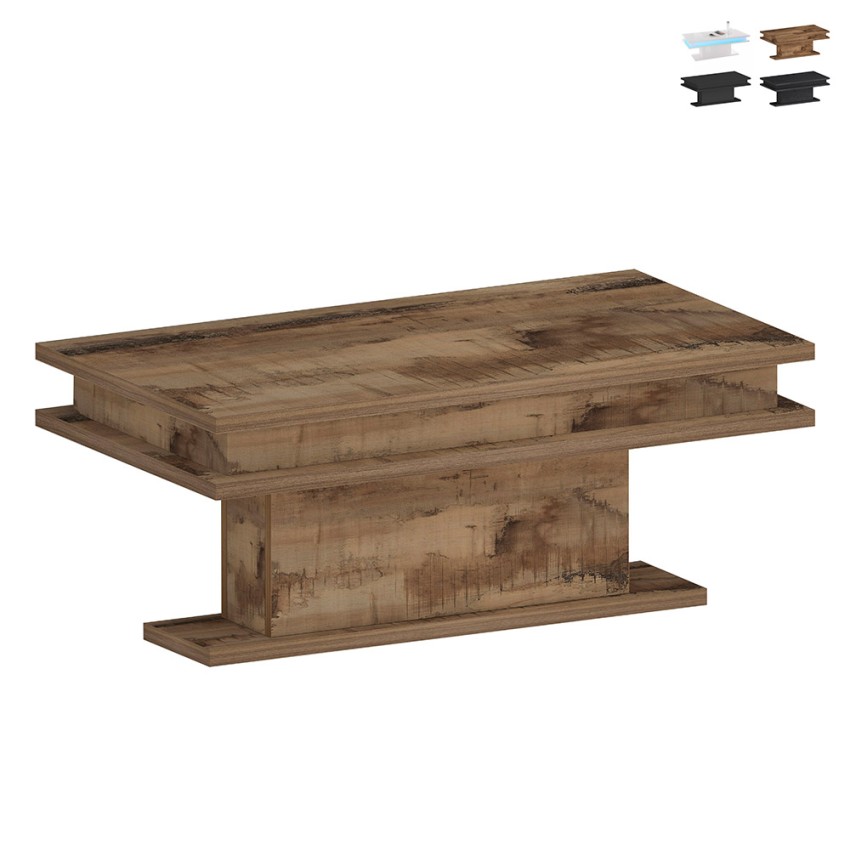 Table basse blanche 100x55cm salon moderne design Little Big Vente Table basse blanche 100x55cm salon moderne design Little Big Vente