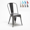 chaise industrielle en acier et métal pour cuisine et bars steel one Remises