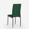 Moderne eetkamerstoel met stoffen bekleding Gala 