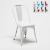 lot de 20 chaises industrielles style Lix métal pour cuisine et bar steel one Choix