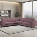 Grand canapé d'angle 7 places en tissu 286x286cm Marrak 18AG Prix