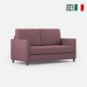 Sofa woonkamer in stof 2 zitplaatsen 158cm moderne ontwerp Karay 140 