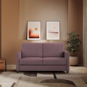 Canapé en tissu 2 places 158cm design moderne Karay 140 