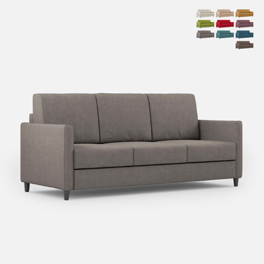 Canapé design 3 places 198 cm en tissu moderne rembourré Karay 180 Promotion Canapé design 3 places 198 cm en tissu moderne rembourré Karay 180 Promotion