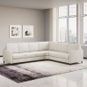 Canapé d'angle design 6 places 281x221 cm en tissu moderne Karay 18AG Prix