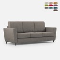 Elegante moderne 3-zits bank in stof 212cm Yasel 180 Verkoop