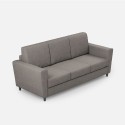 Elegante moderne 3-zits bank in stof 212cm Yasel 180 