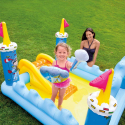 Piscine gonflable pour enfants Fantasy Castle château jeu toboggan Intex 57138 Vente