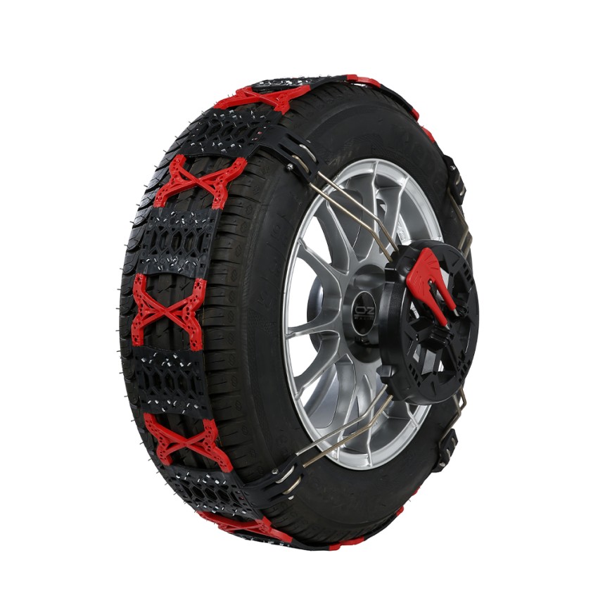 Universele sneeuwkettingen goedgekeurd voor niet-kettingbare auto's R13-24'' Modula Plastic Aanbieding Universele sneeuwkettingen goedgekeurd voor niet-kettingbare auto's R13-24'' Modula Plastic Aanbieding