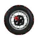 Universele sneeuwkettingen goedgekeurd voor niet-kettingbare auto's R13-24'' Modula Plastic Korting