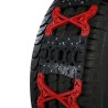 Universele sneeuwkettingen goedgekeurd voor niet-kettingbare auto's R13-24'' Modula Plastic Catalogus