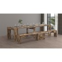 Banc extensible 66-290 cm pour table à manger console Pratika A Caractéristiques