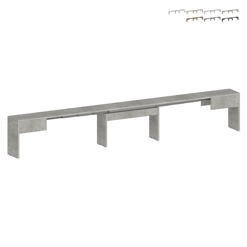 Uitschuifbare eetkamertafelbank 66-290cm Pratika B Kortingen Uitschuifbare eetkamertafelbank 66-290cm Pratika B Kortingen