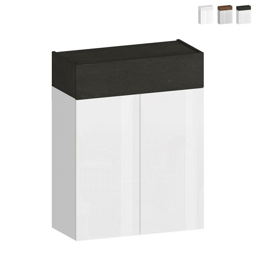 Meuble à chaussures moderne blanc 2 portes 4 étagères 76x34x100 cm Ayenne Promotion Meuble à chaussures moderne blanc 2 portes 4 étagères 76x34x100 cm Ayenne Promotion
