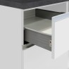 Cuisine linéaire complète 256 cm design moderne modulable Domina 